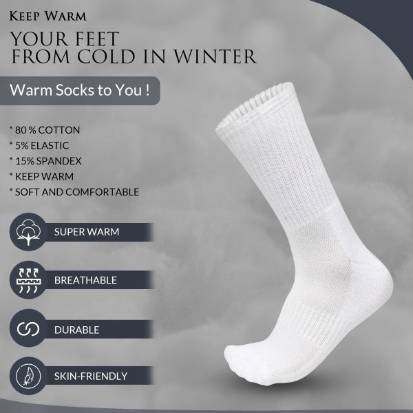 Cotton Daibetic Compression Daily Wear Socks - Image 3