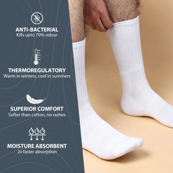 Cotton Daibetic Compression Daily Wear Socks - Image 2