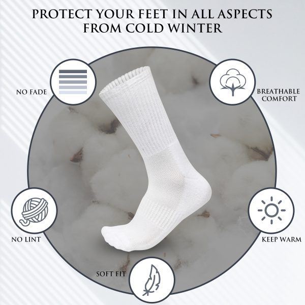 Cotton Daibetic Compression Daily Wear Socks - Image 4